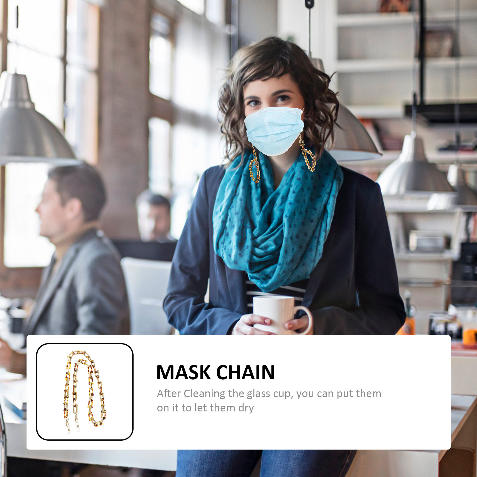 Premium Horsehoof Resin Mask C - Mask Chain Holder 리뷰 및 가격