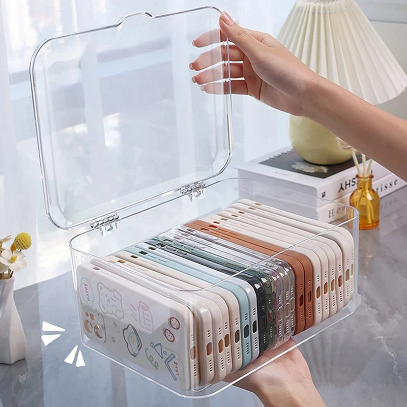 Acrylic Sundries Storage Baske - Face Mask Storage Box 리뷰 및 가격