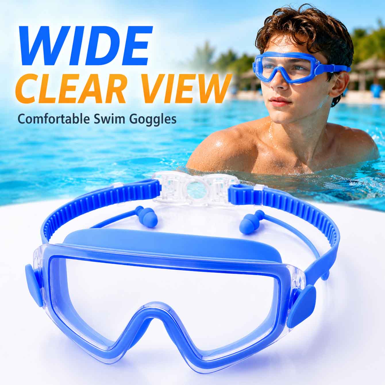 1PC Swim Goggles Snorkel Divin - Anti Pollution Mask 리뷰 및 가격