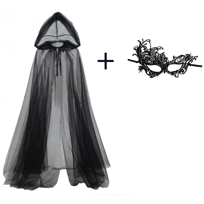 2pcs Set of Black Veil Cape An - Black Face Mask Pack 리뷰 및 가격