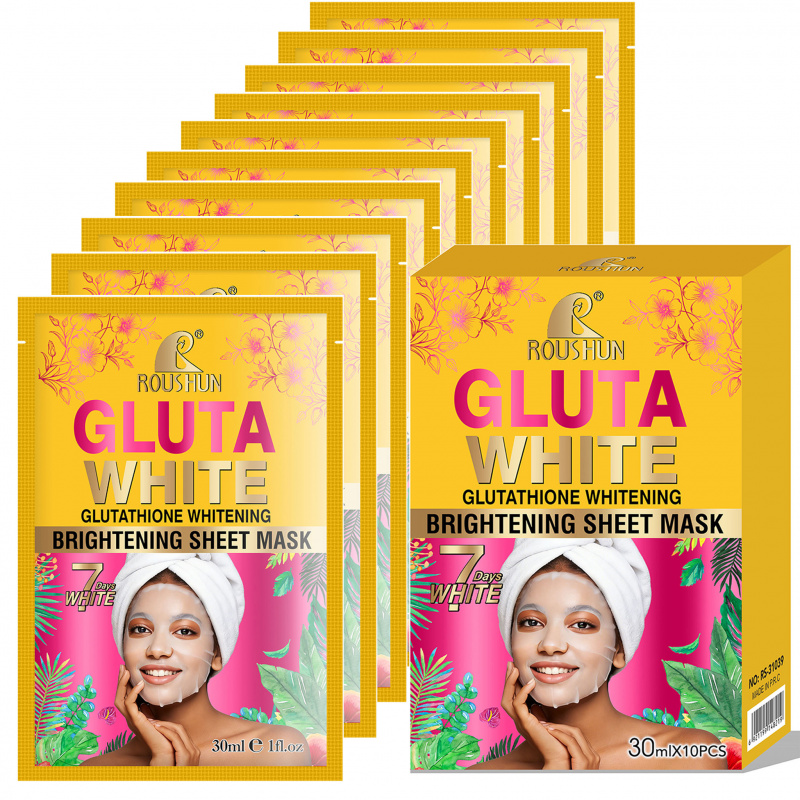 Gluta White Facial Mask Facial - Face Mask Storage Box 리뷰 및 가격