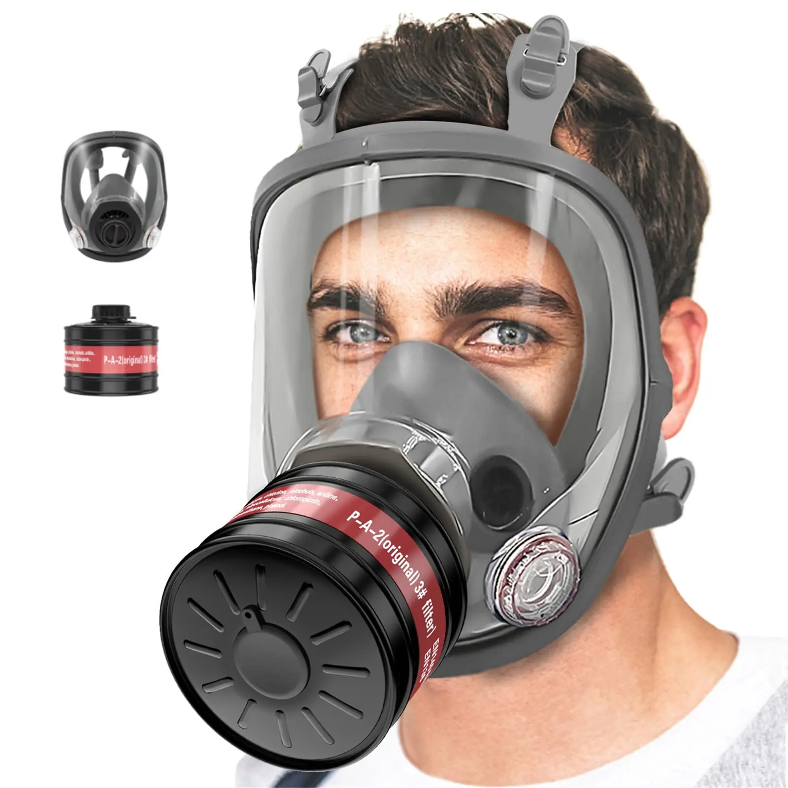 Full Face Gas Masks Survival C - Dust Mask Construction 리뷰 및 가격