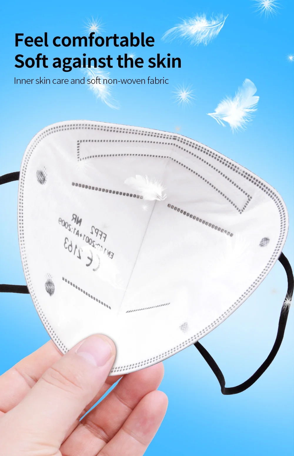 5Layer FFP2 Masks CE Approve K - Black Face Mask Pack 리뷰 및 가격