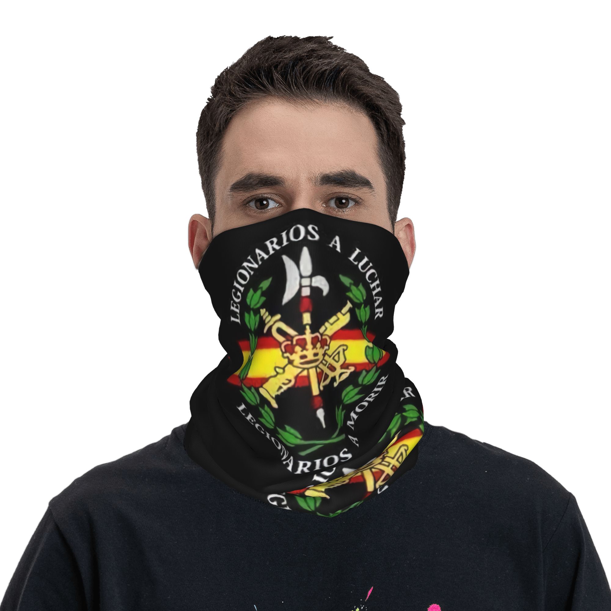 Custom Spanish Legion Bandana  - Neck Gaiter Face Cover 리뷰 및 가격
