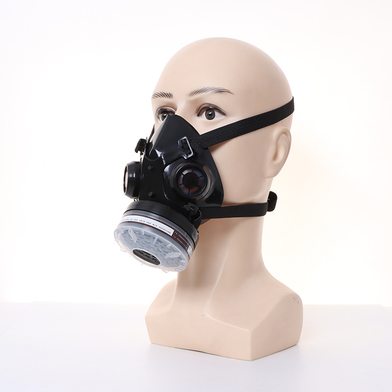 New Half Face Black Gas Mask R - Dust Mask Construction 리뷰 및 가격
