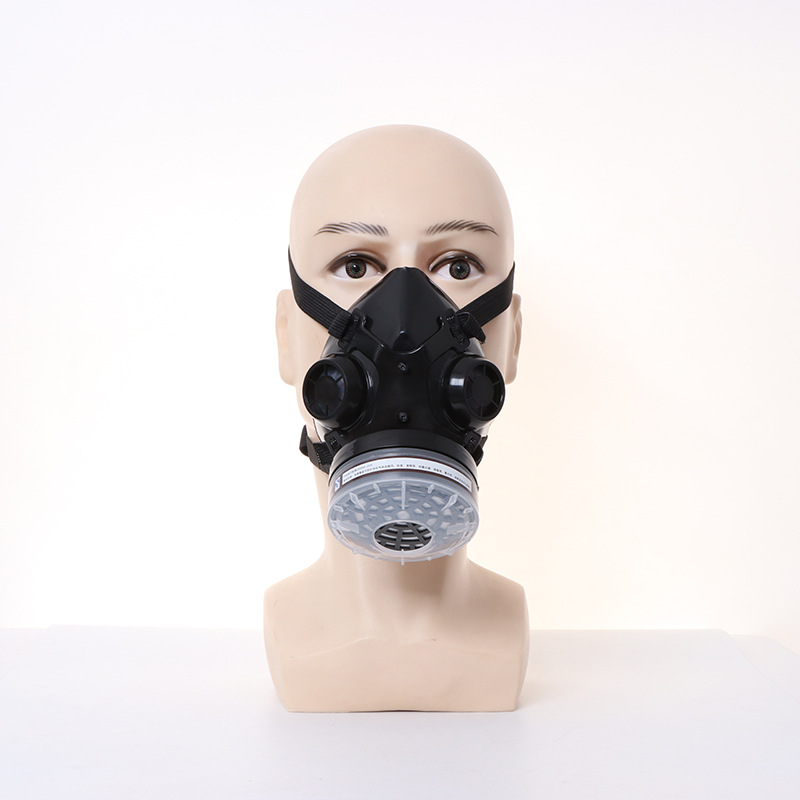 New Half Face Black Gas Mask R - Dust Mask Construction 리뷰 및 가격