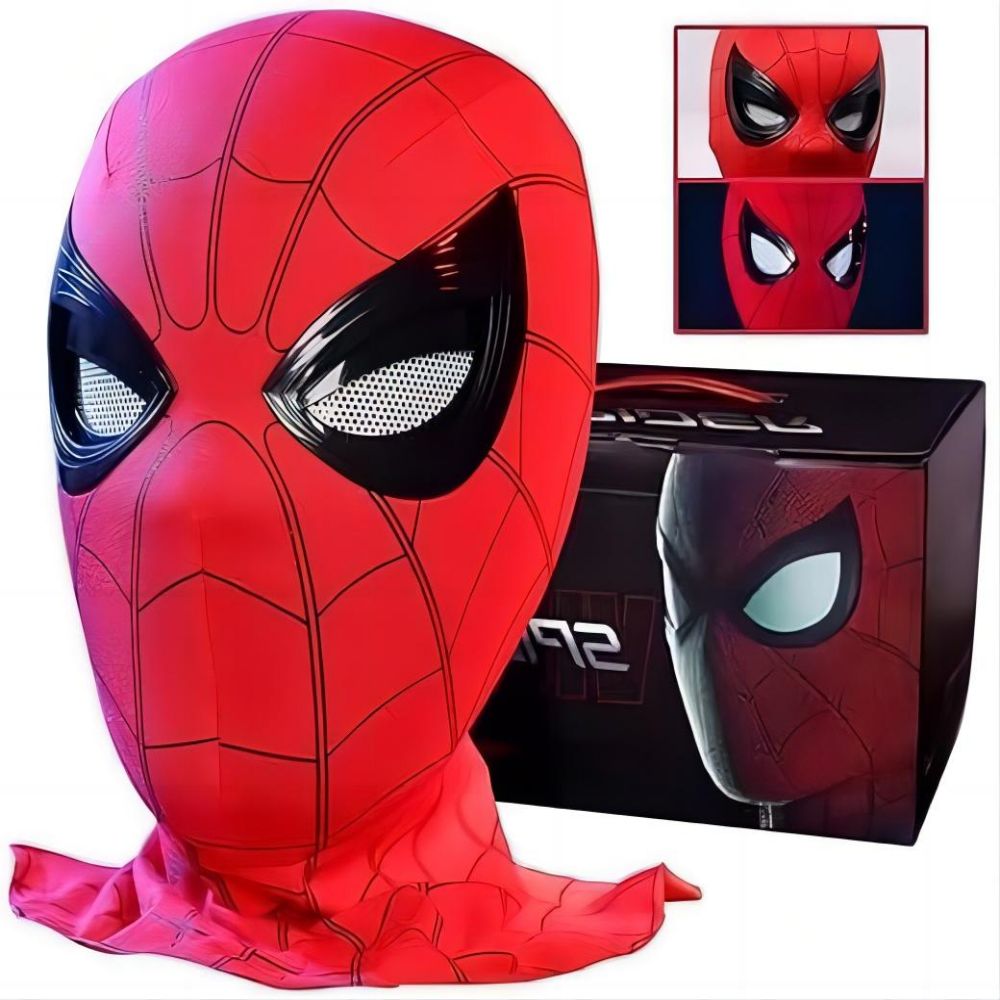 Movie Spidey Mask Eyes Glowing - Kids Face Mask 리뷰 및 가격