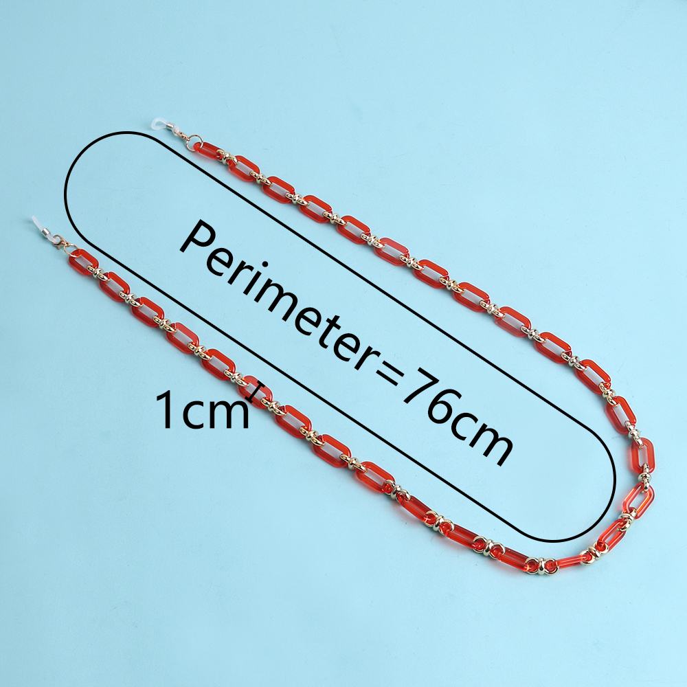Colorful Transparent Link Acry - Mask Chain Holder 리뷰 및 가격