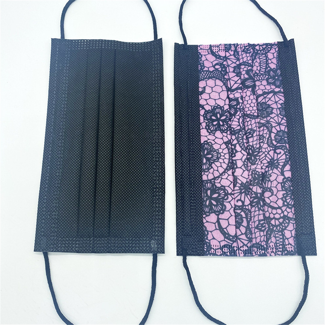 50PCS Disposable Lace Mouth Ma - Disposable Mask Blue 리뷰 및 가격