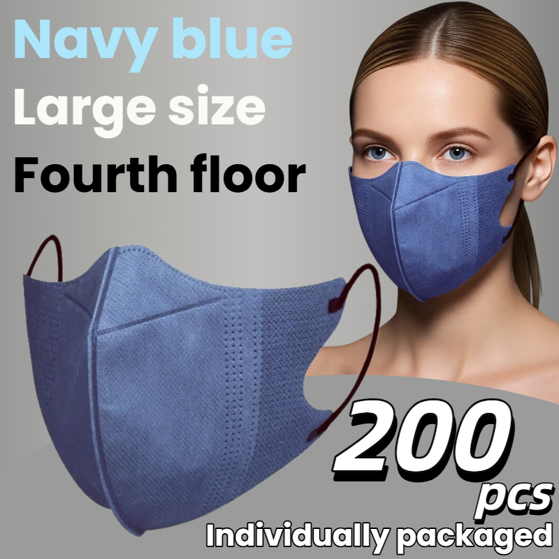 200Pcs/3D Three-Dimensional Da - Disposable Mask Blue 리뷰 및 가격