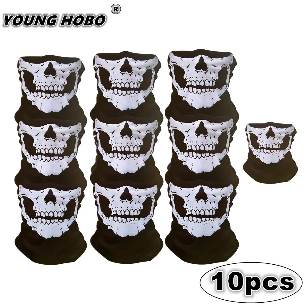 10pcs Skull Seamless Windproof - Sports Mask Breathable 리뷰 및 가격