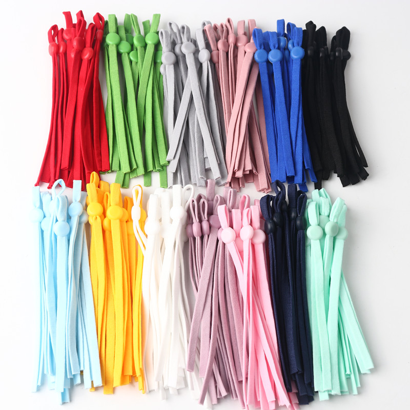 50Pcs Mask Elastic Band Color  - Mask Lanyard Adjustable 리뷰 및 가격