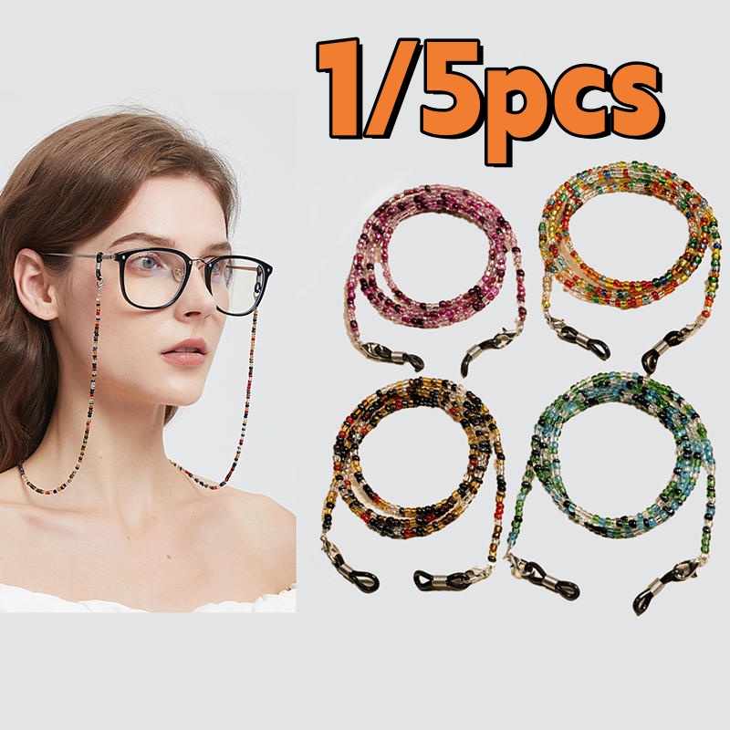 Crystal Glasses Chain For Wome - Mask Chain Holder 리뷰 및 가격