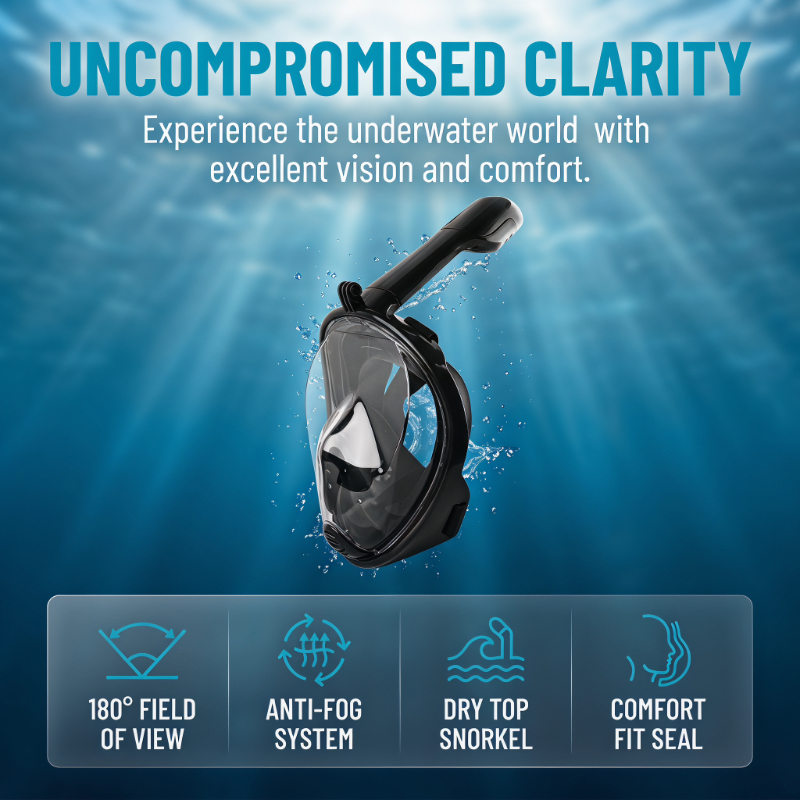 Safe Waterproof Snorkeling Div - Anti Pollution Mask 리뷰 및 가격