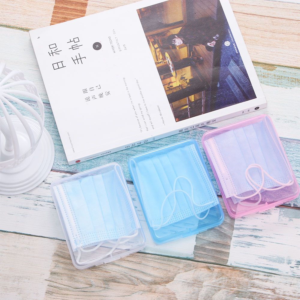 Protection Rectangle Container - Face Mask Storage Box 리뷰 및 가격