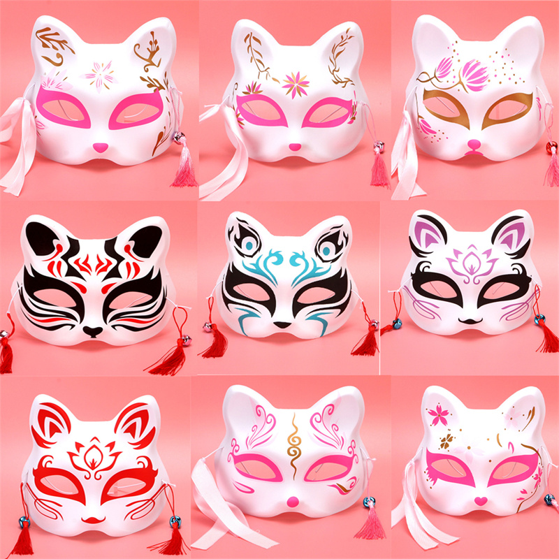 Japanese Fox Mask Half Face Ha - Respirator Half Face 리뷰 및 가격