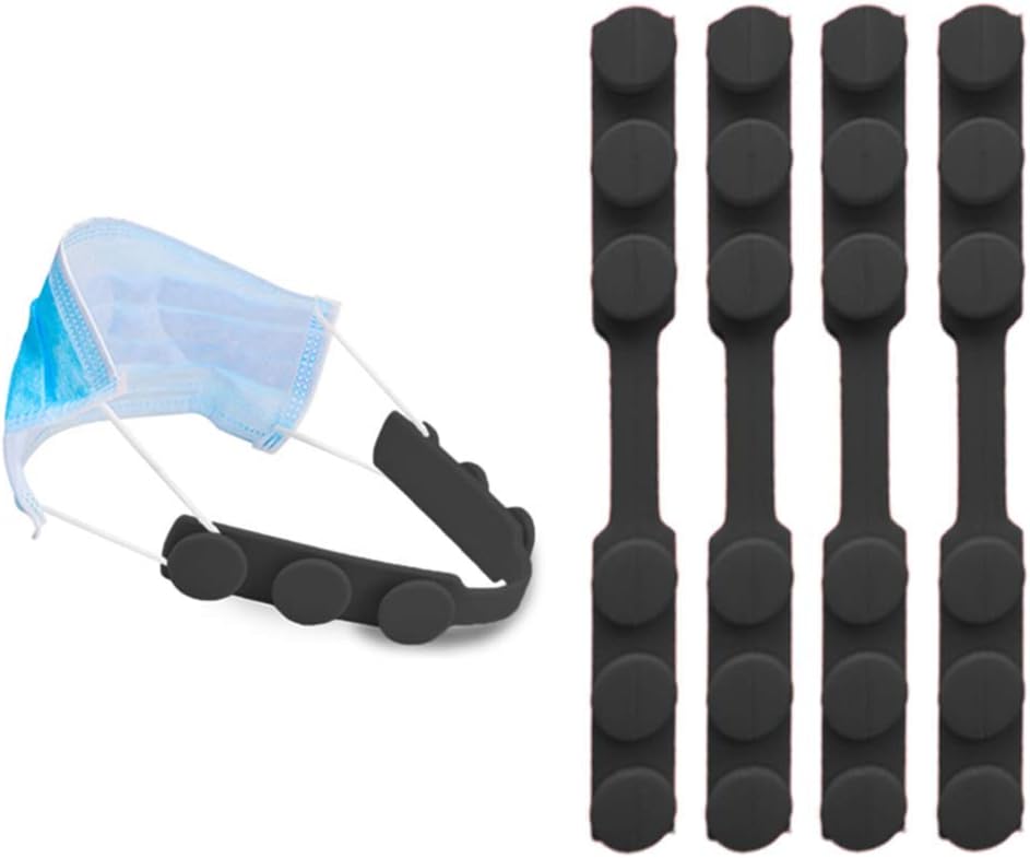 4 Pcs Silicone Ear Savers for  - Mask Ear Saver Strap 리뷰 및 가격