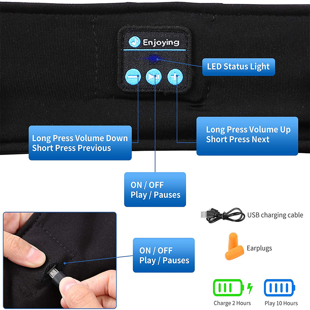 Sleep Eye Mask with Bluetooth  - Mask Lanyard Adjustable 리뷰 및 가격