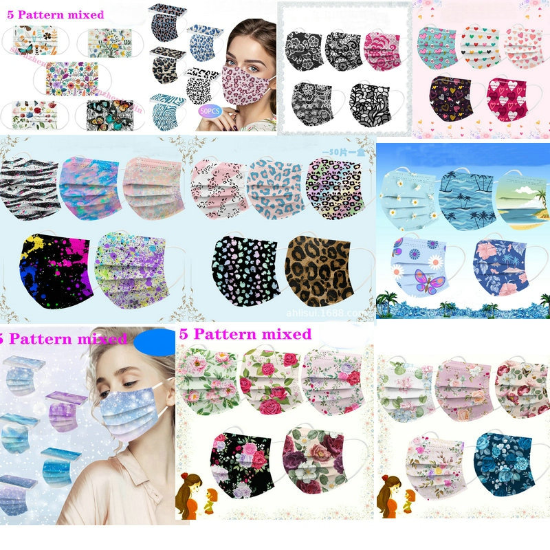 CE Print Beauty Wholesale Fish - Disposable Surgical Mask 리뷰 및 가격