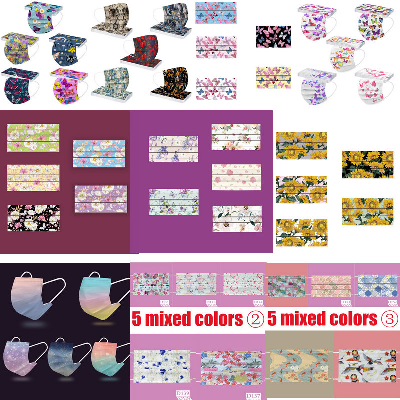 CE Print Beauty Wholesale Fish - Disposable Surgical Mask 리뷰 및 가격