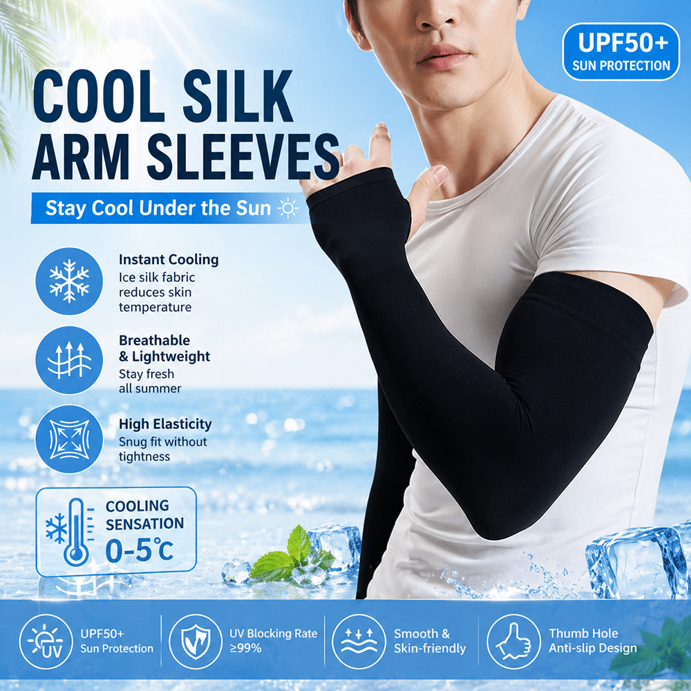 Summer Cooling Ice Silk Arm Sl - Sports Mask Breathable 리뷰 및 가격
