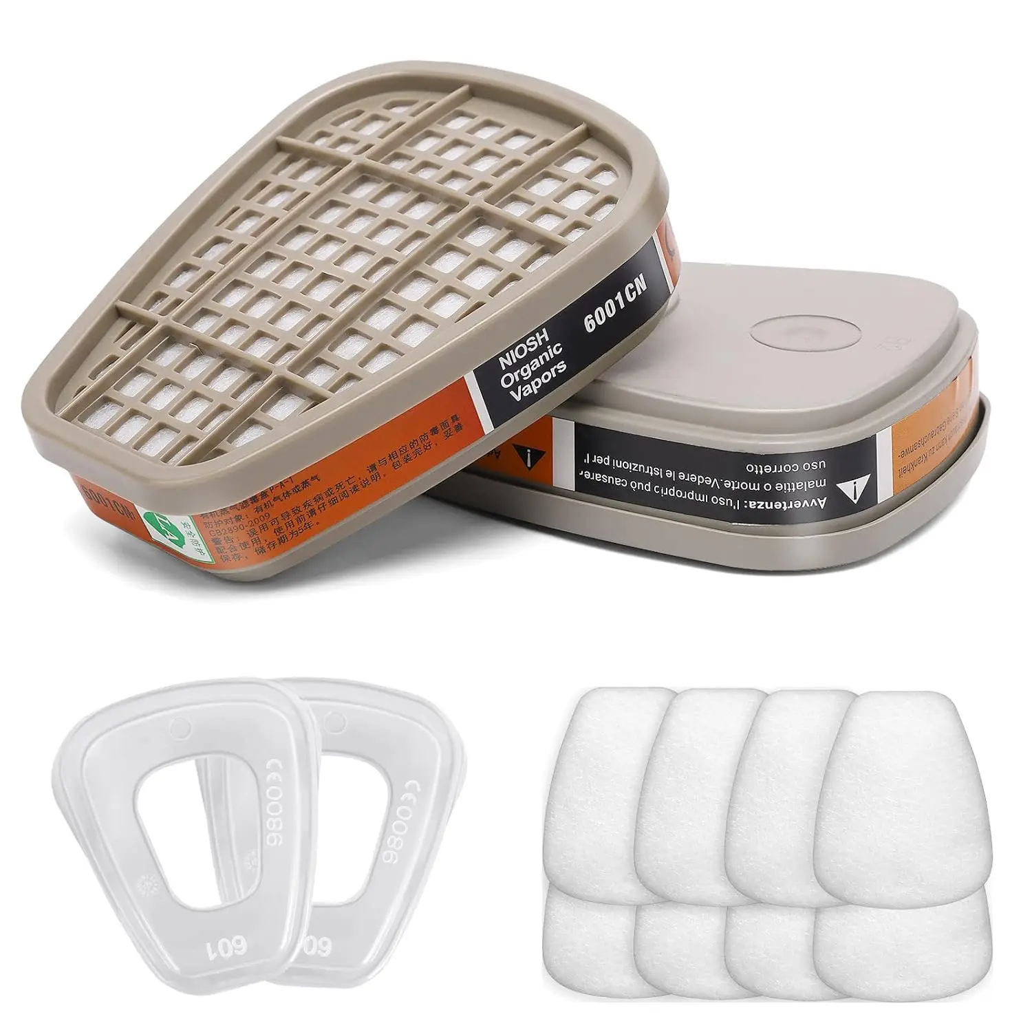 Activated Carbon 6001 Cartridg - Dust Mask Construction 리뷰 및 가격
