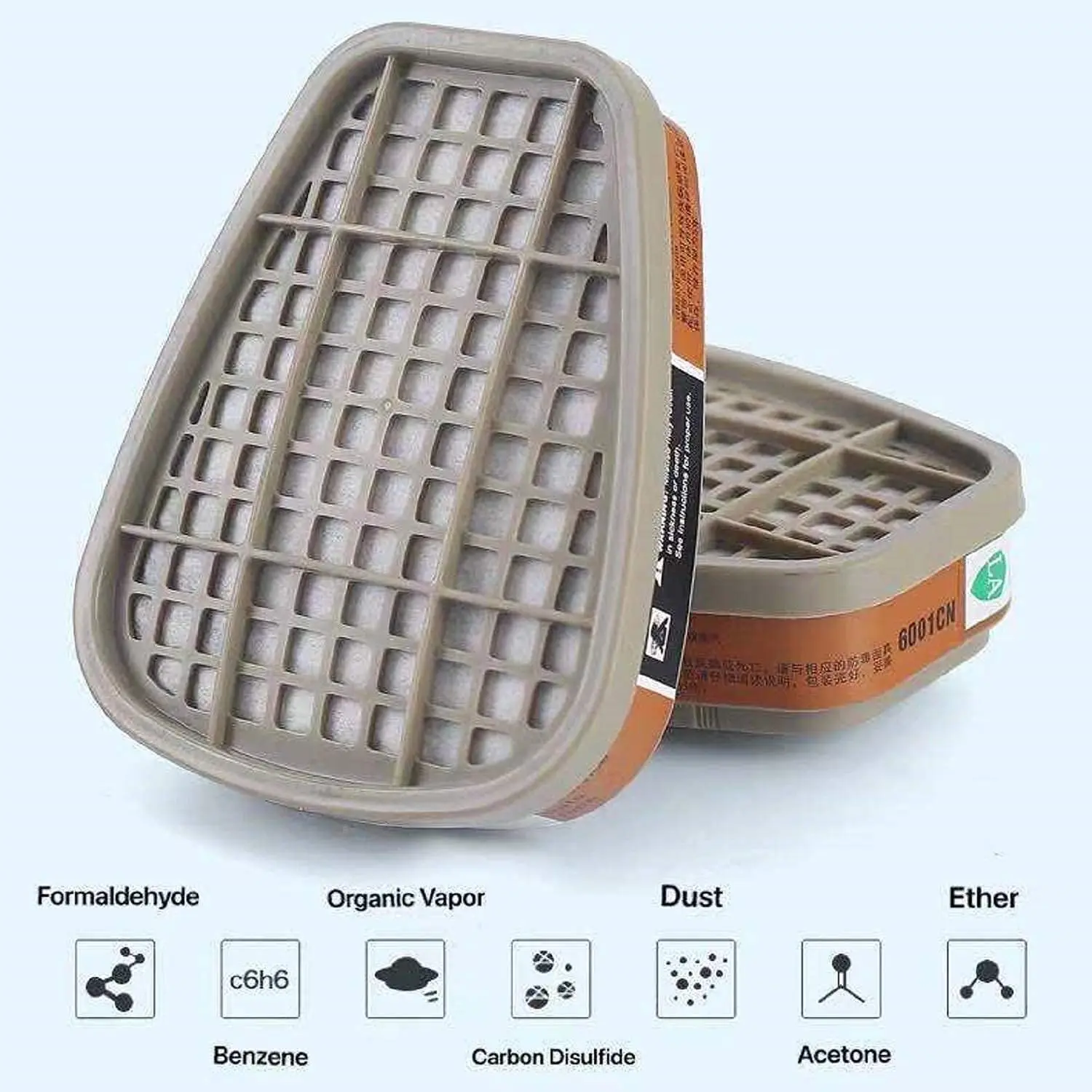 Activated Carbon 6001 Cartridg - Dust Mask Construction 리뷰 및 가격
