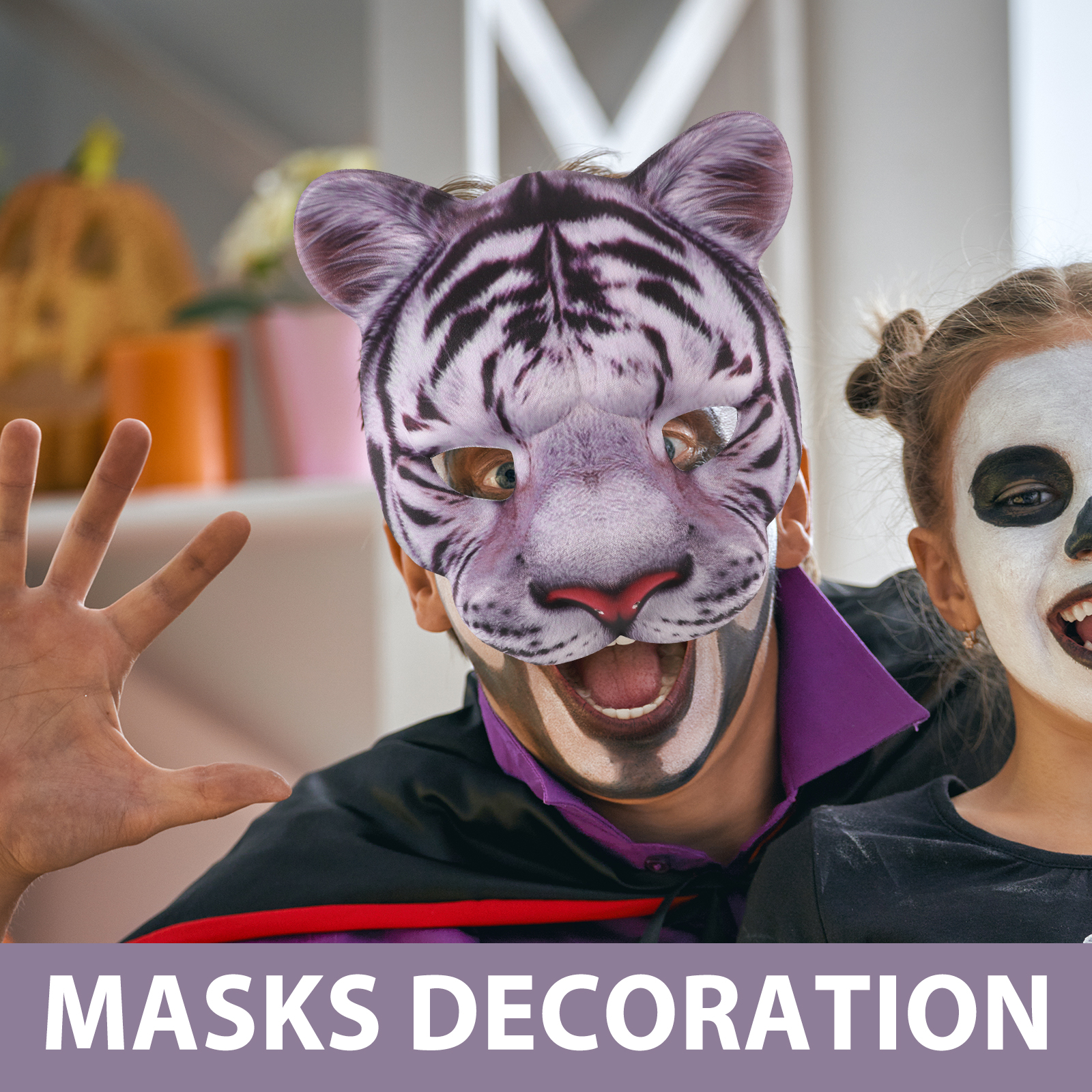 Tiger Mask 3d Animal Kids Masq - Kids Face Mask 리뷰 및 가격