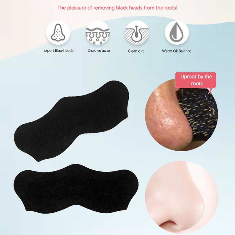 10Pcs Unisex Blackhead Remove  - Black Face Mask Pack 리뷰 및 가격