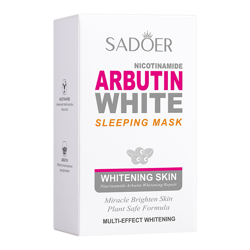 20pcs/box SADOER Arbutin Sleep - Face Mask Storage Box 리뷰 및 가격