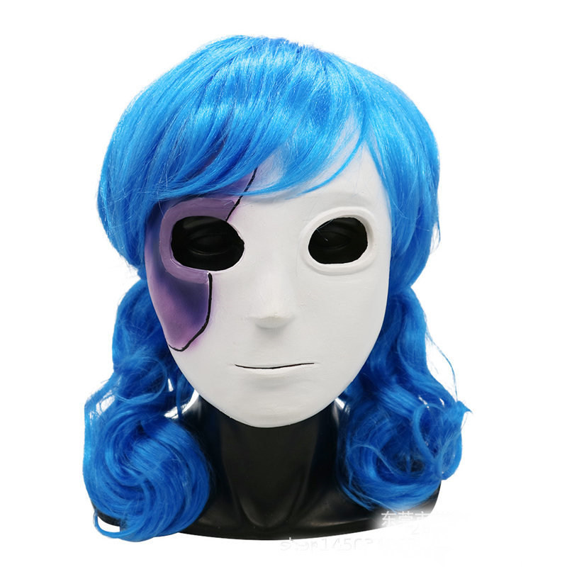Hot  Anime Game Sally Face Cos - Black Face Mask Pack 리뷰 및 가격