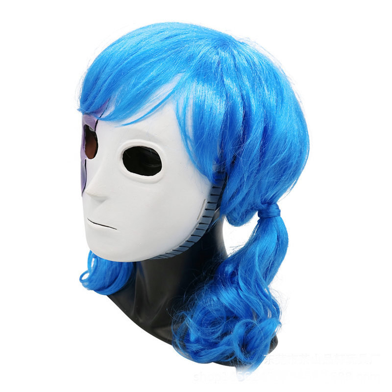 Hot  Anime Game Sally Face Cos - Black Face Mask Pack 리뷰 및 가격