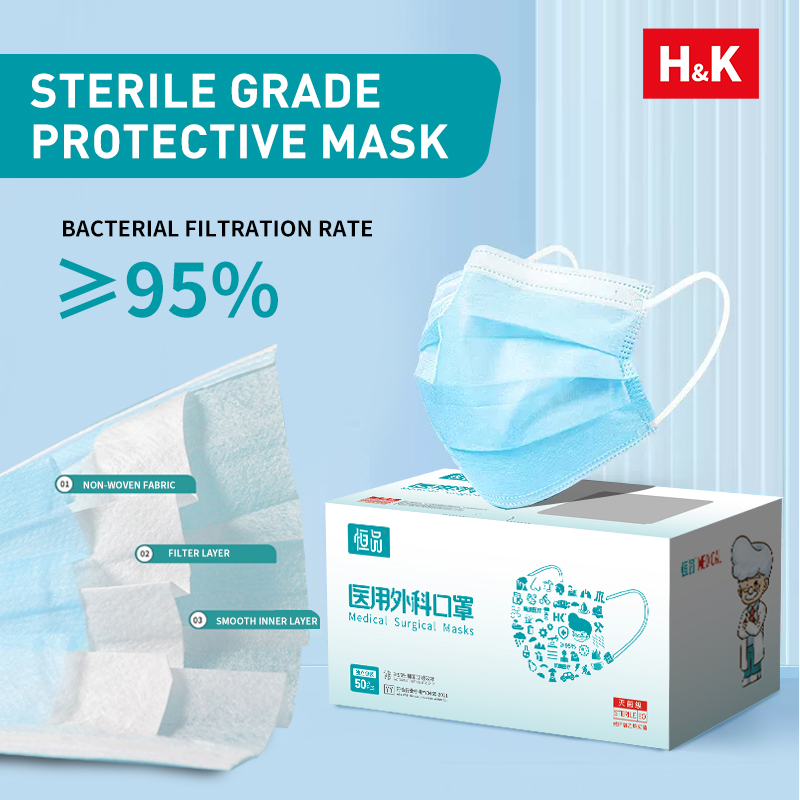 50/100 PCS Box Blue Face Masks - Disposable Mask Blue 리뷰 및 가격
