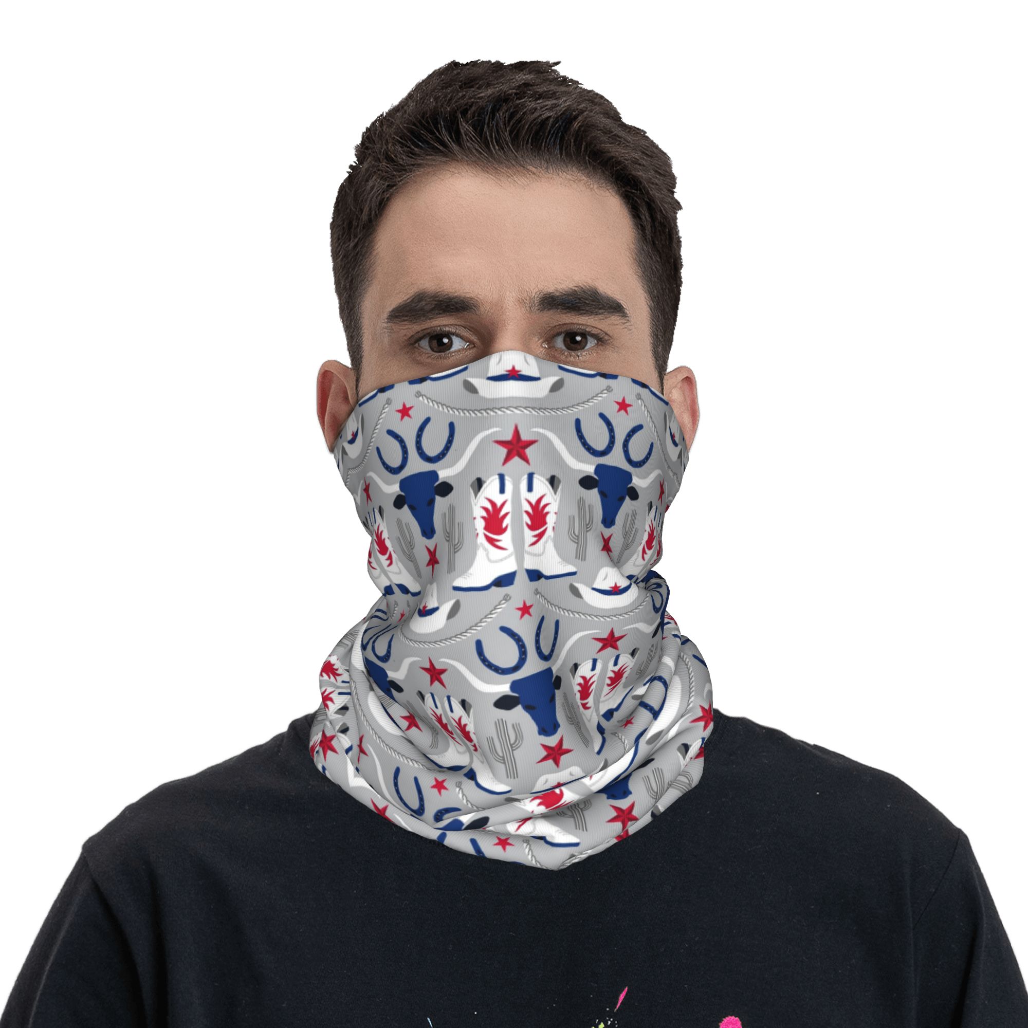 Old Wild West Cowboy Bandana N - Sports Mask Breathable 리뷰 및 가격
