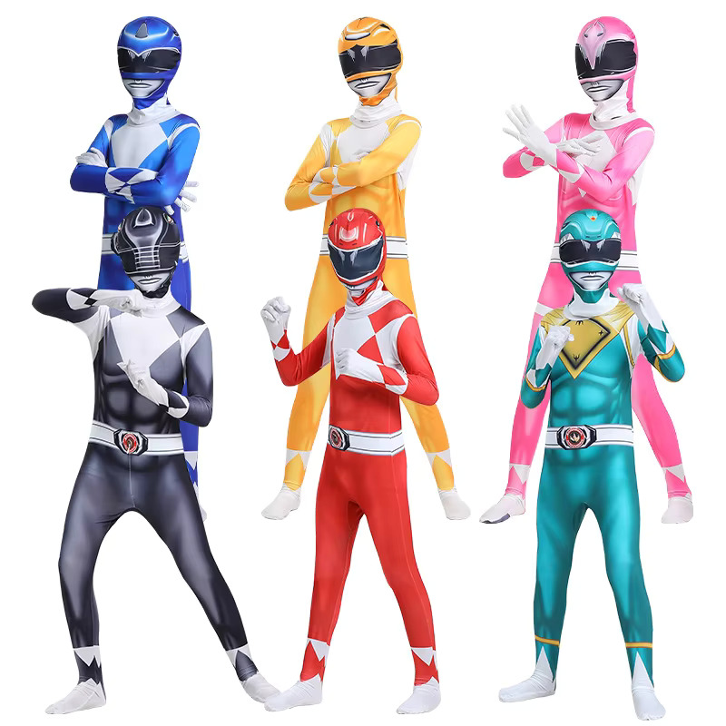 Cosplay Mighty Morphin Power A - Kids Face Mask 리뷰 및 가격