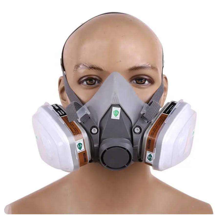 6200 Respirator Dust Gas Mask  - Face Mask Storage Box 리뷰 및 가격