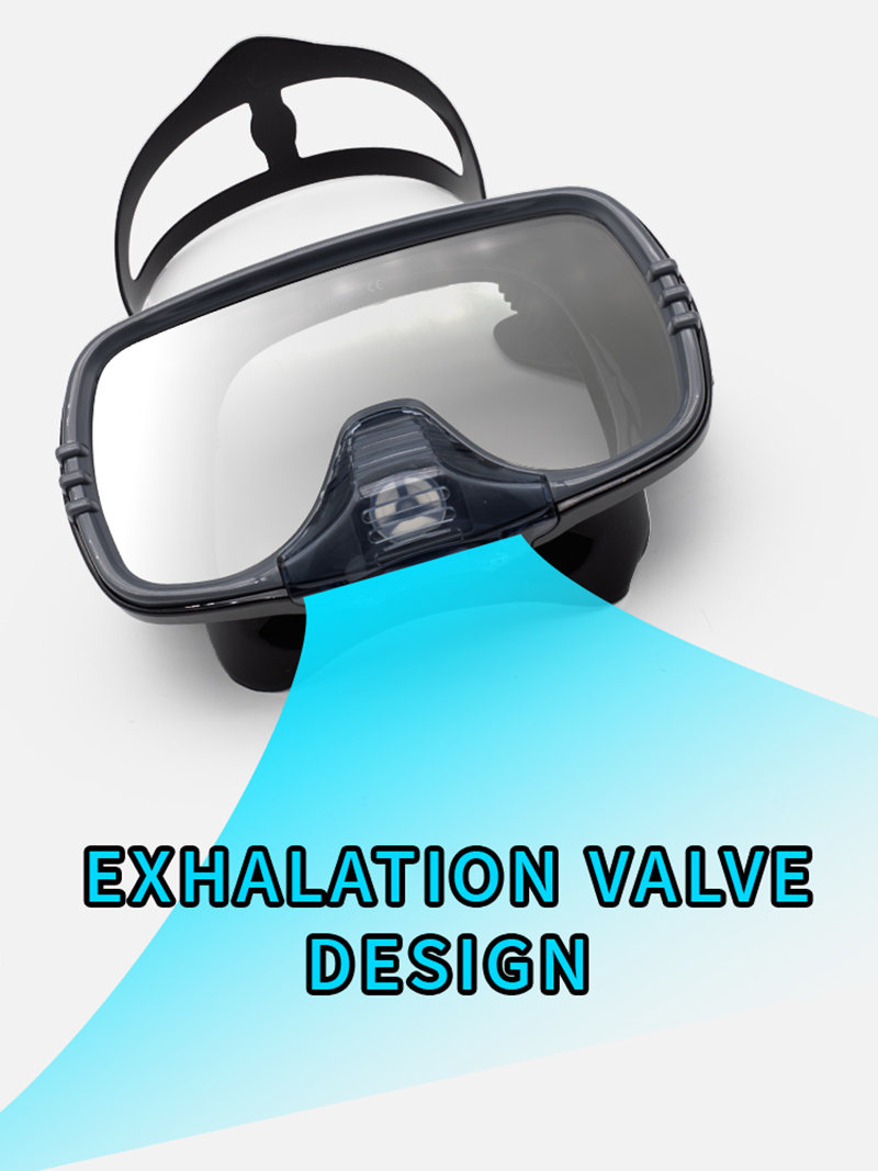 New Large Frame Diving Mask wi - Silicone Mask Bracket 리뷰 및 가격