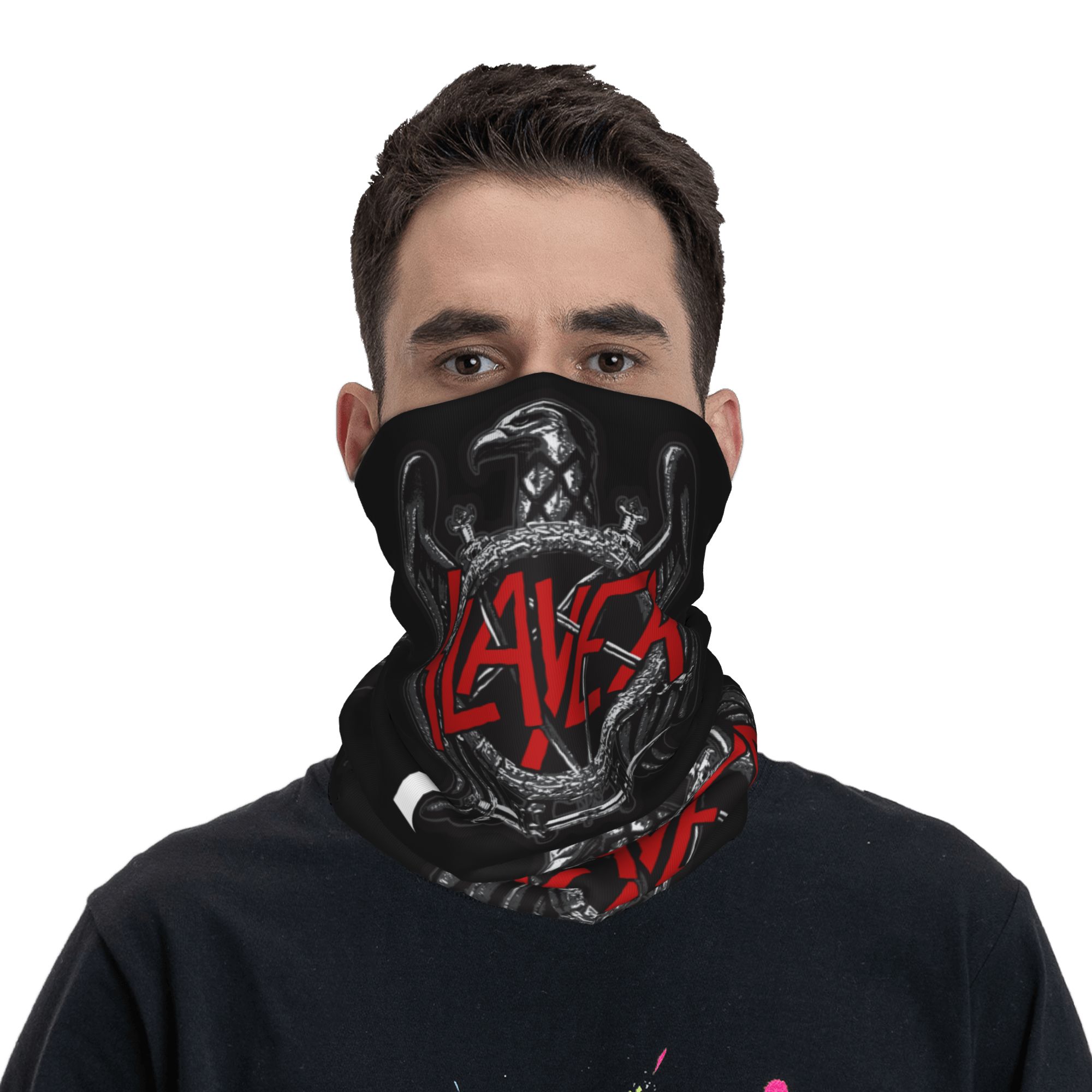 Custom Slayers Logo Bandana Ne - Neck Gaiter Face Cover 리뷰 및 가격