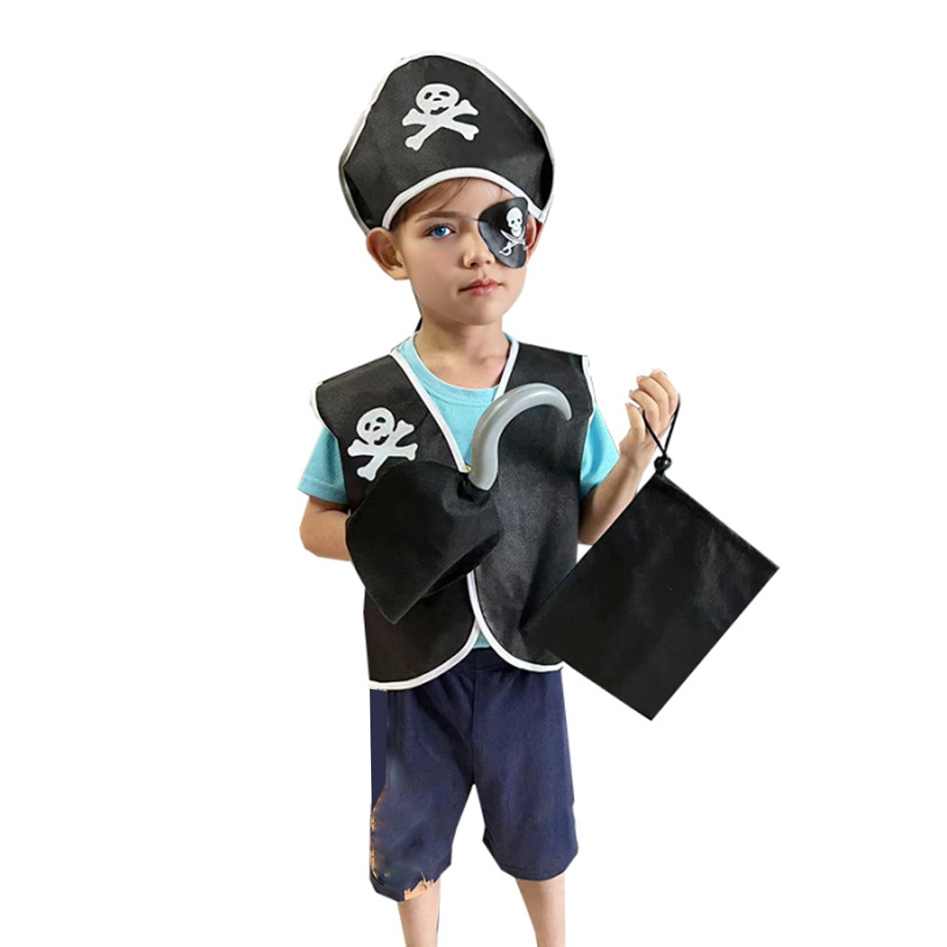 Carnival Boys Pirate Costume C - Black Face Mask Pack 리뷰 및 가격