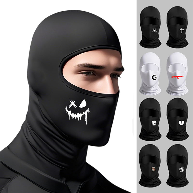 2pcs Set  Unisex Balaclava Cap - Black Face Mask Pack 리뷰 및 가격
