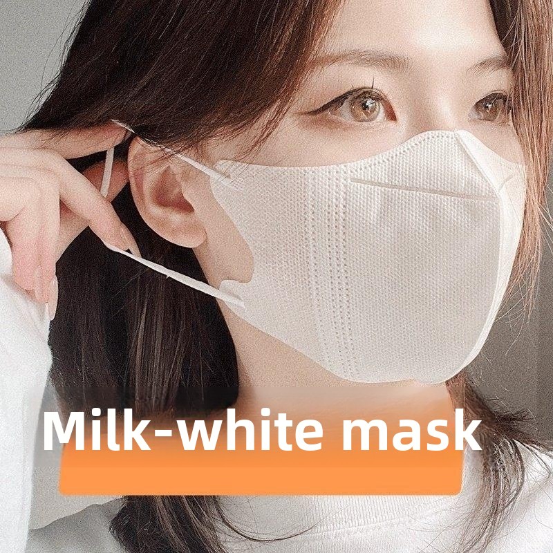 Milk White Breathable Thin Ste - Disposable Surgical Mask 리뷰 및 가격