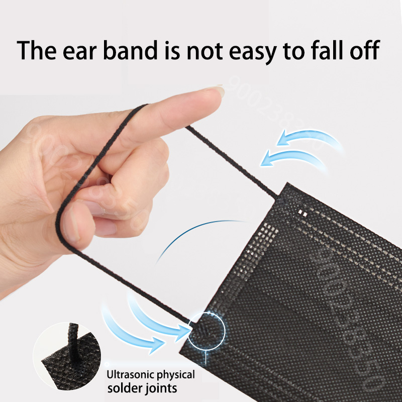 50-500pcs Black Disposable Cer - Disposable Surgical Mask 리뷰 및 가격