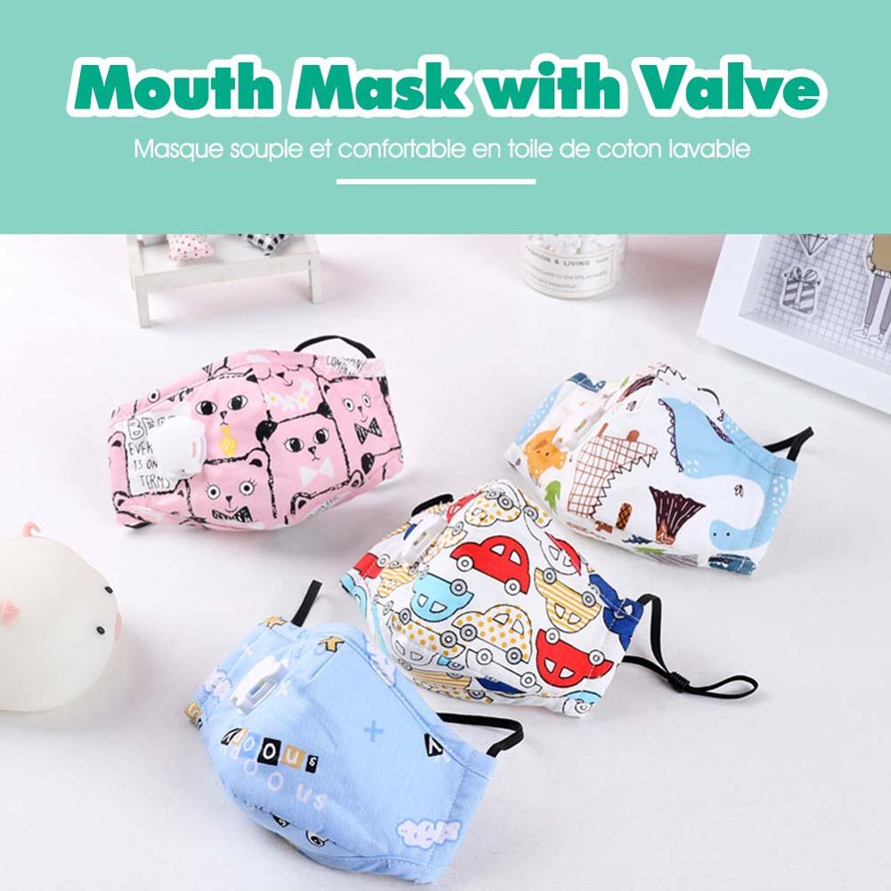 Kids PM2.5 Cotton Mouth Mask w - Anti Pollution Mask 리뷰 및 가격