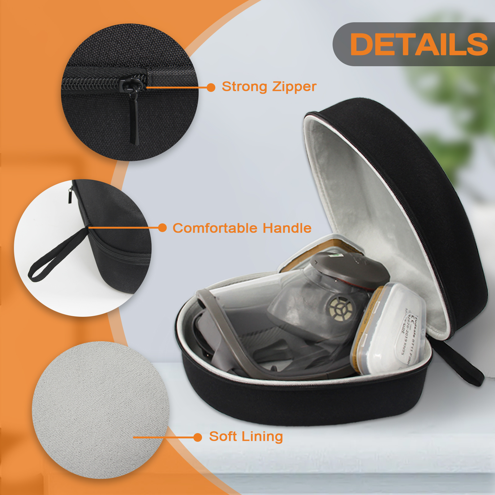 Hard Protective Travel Case fo - Mask Case Hard Shell 리뷰 및 가격