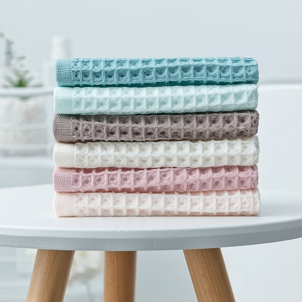 1Pcs Waffle Soft Face Towels f - Cloth Face Mask Washable 리뷰 및 가격