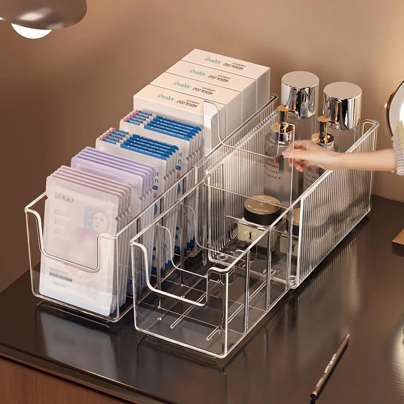 Extendable Acrylic Makeup Orga - Face Mask Storage Box 리뷰 및 가격