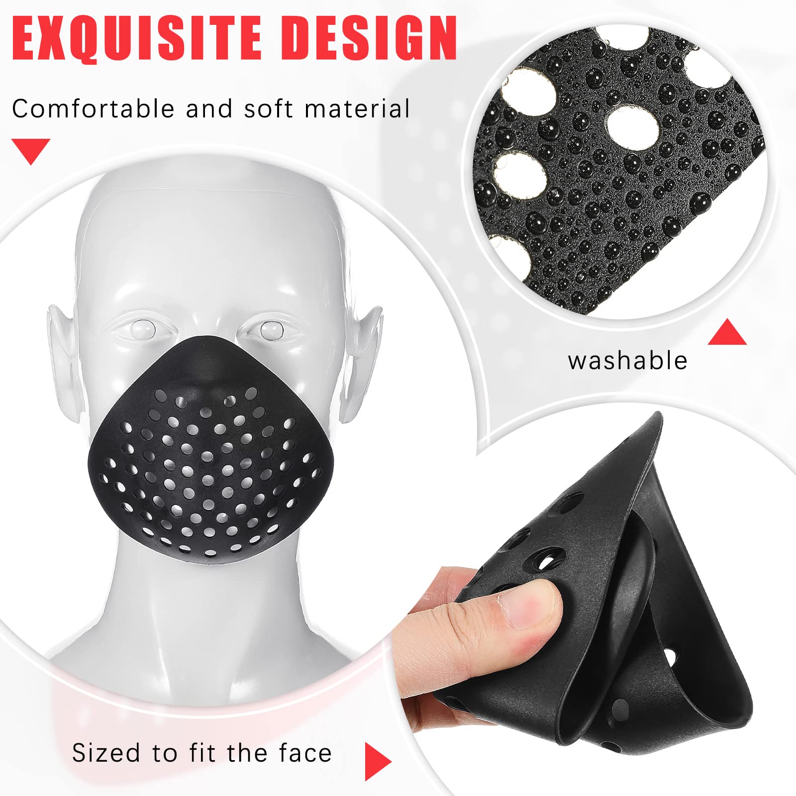 Half Face Bracket Silicone Mas - Silicone Mask Bracket 리뷰 및 가격