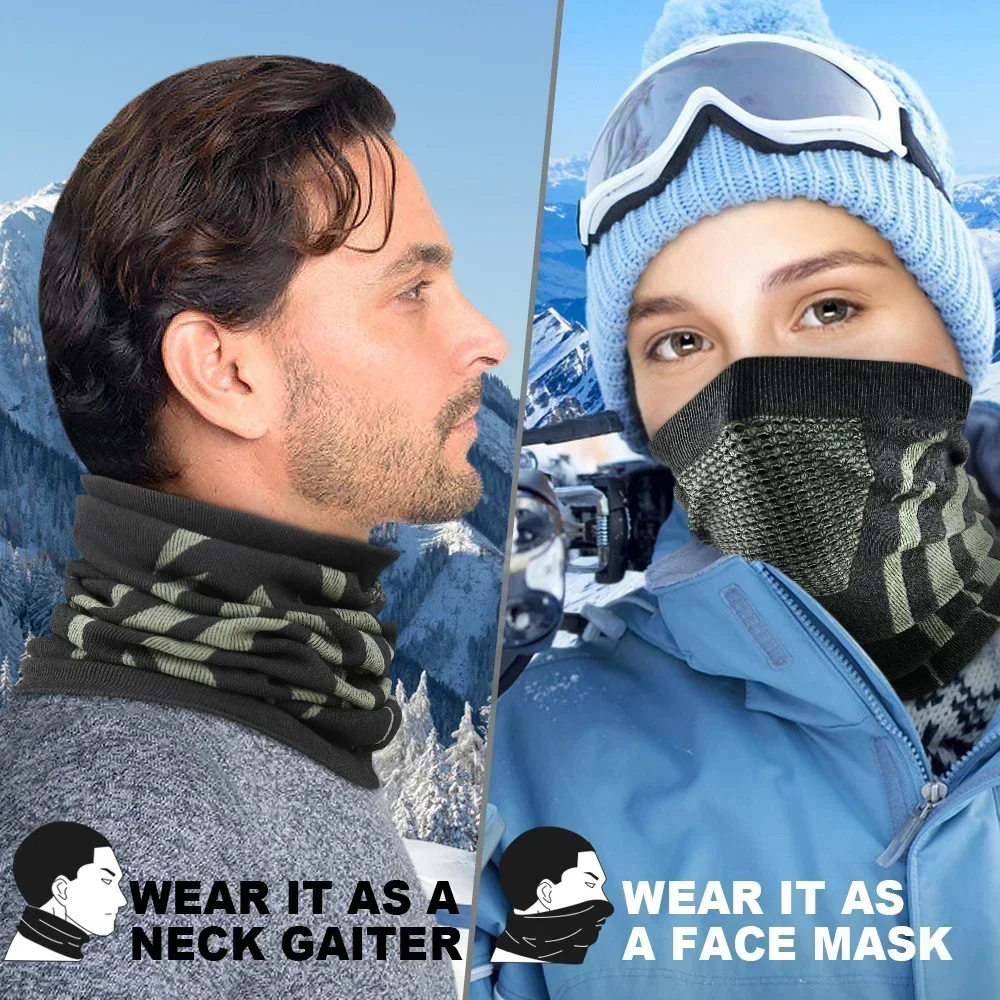 Winter Ring Tube Soft Bandana  - Neck Gaiter Face Cover 리뷰 및 가격