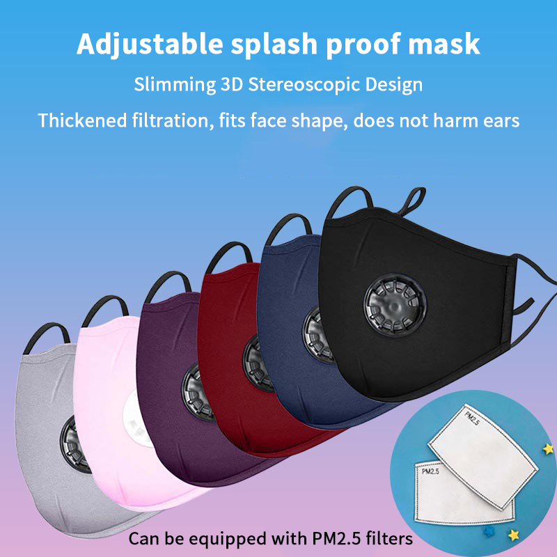 Anti-pollution PM2.5 Dust Mask - Cloth Face Mask Washable 리뷰 및 가격