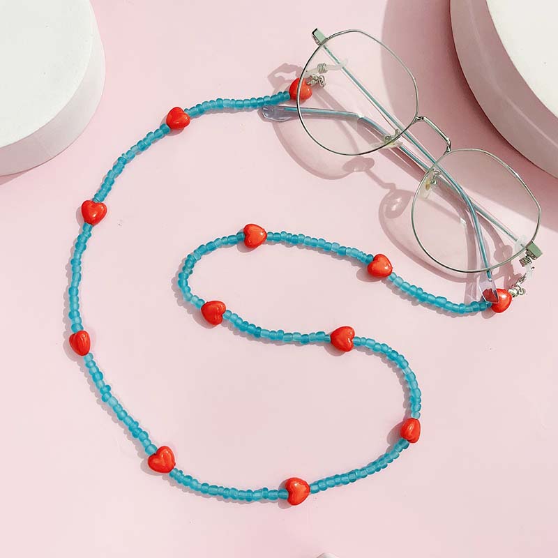 Trendy Peach Heart Anti Slip R - Mask Chain Holder 리뷰 및 가격